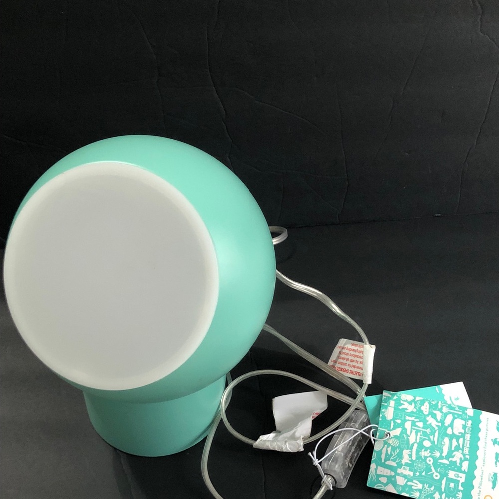 Aqua Green mint matte finish LED lamp brand new